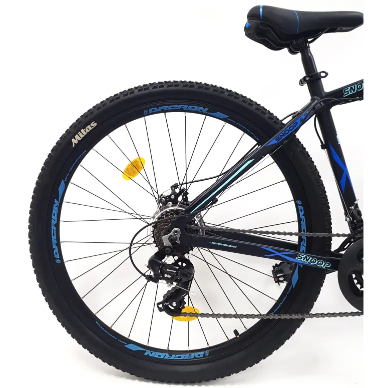 Rower Górski Uniwersalny 29 ALU Tarcze MTB Cyngle 24 Biegi Dzwonek Góral