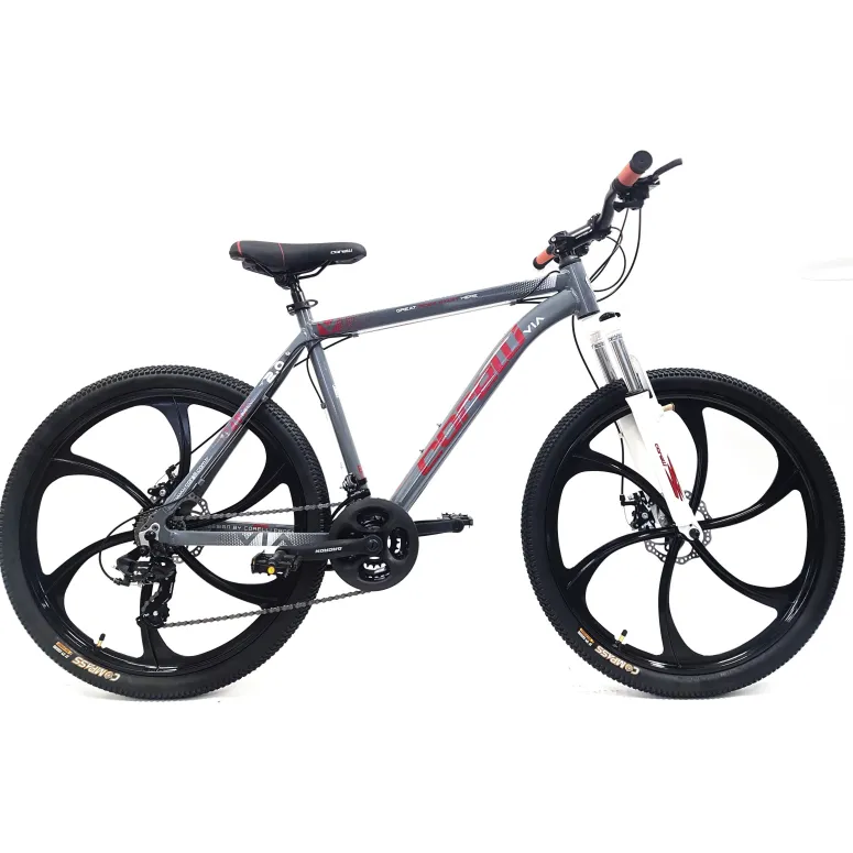Rower Górski Uniwersalny 26 Młodzieżowy ALU Tarcze Cyngle 21 Biegów Dzwonek