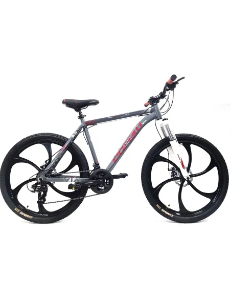Rower Górski Uniwersalny 26 Młodzieżowy ALU Tarcze Cyngle 21 Biegów Dzwonek