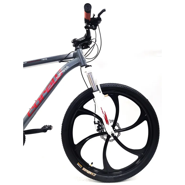 Rower Górski Uniwersalny 26 Młodzieżowy ALU Tarcze Cyngle 21 Biegów Dzwonek