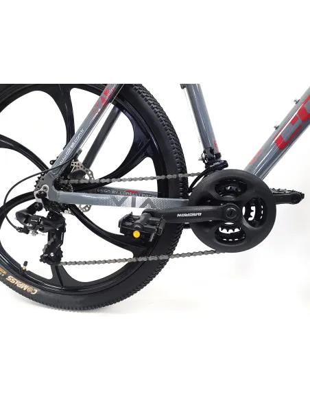 Rower Górski Uniwersalny 26 Młodzieżowy ALU Tarcze Cyngle 21 Biegów Dzwonek