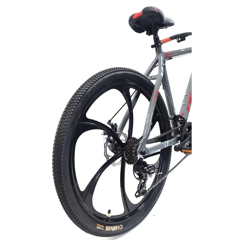 Rower Górski Uniwersalny 26 Młodzieżowy ALU Tarcze Cyngle 21 Biegów Dzwonek