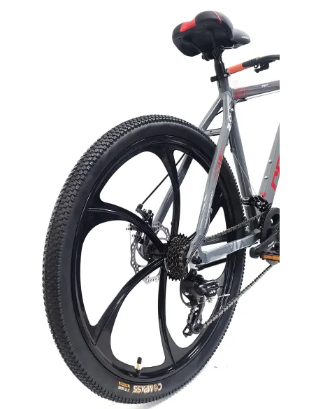 Rower Górski Uniwersalny 26 Młodzieżowy ALU Tarcze Cyngle 21 Biegów Dzwonek