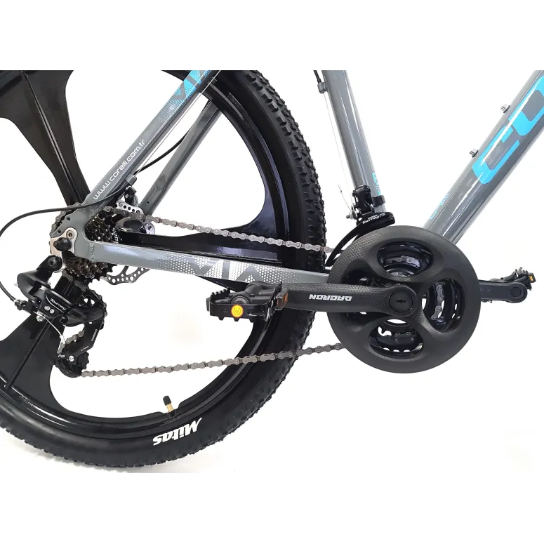 Rower Górski Uniwersalny 27,5 MTB ALU Tarcze Cyngle 21 biegów Góral Unisex