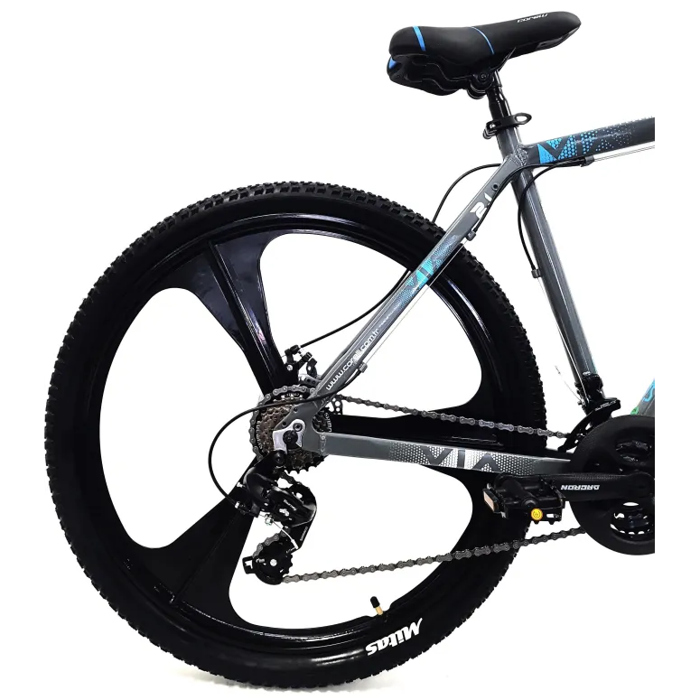 Rower Górski Uniwersalny 27,5 MTB ALU Tarcze Cyngle 21 biegów Góral Unisex