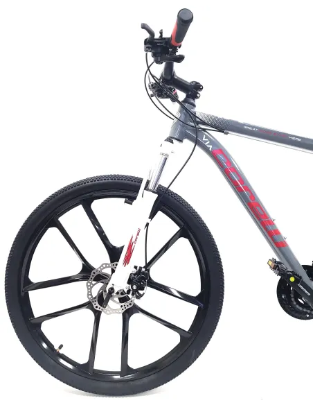 Rower Górski Uniwersalny 27,5 MTB ALU Tarcze Cyngle 21 bieg Stopka Dzwonek