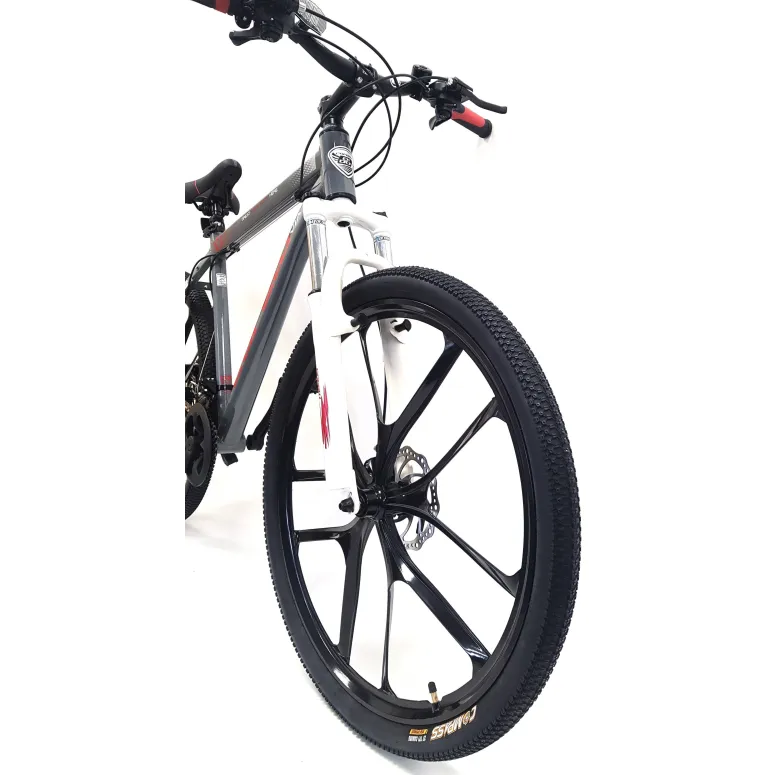 Rower Górski Uniwersalny 27,5 MTB ALU Tarcze Cyngle 21 bieg Stopka Dzwonek