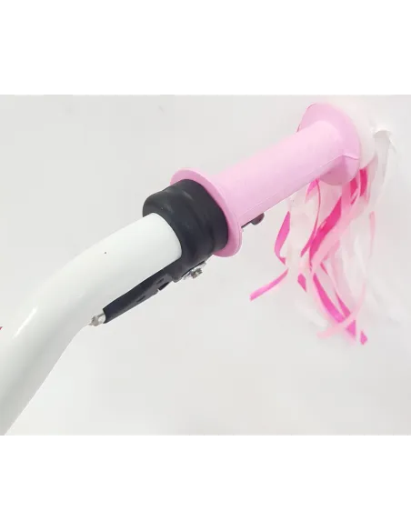 Rowerek Dziecięcy Dziewczęcy 14 Bagażnik Dzwonek Koszyczek Boczne Kółka