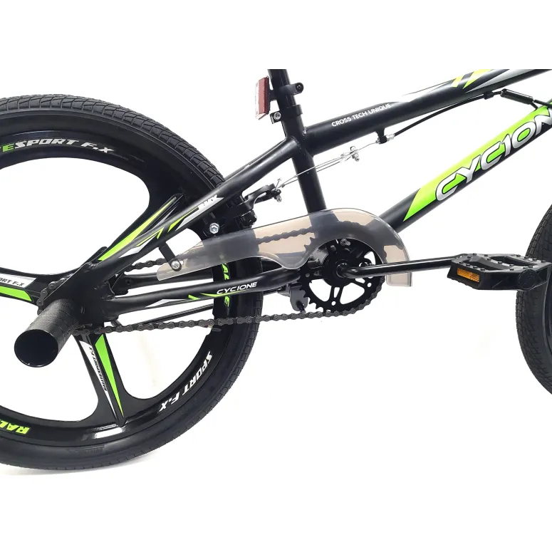 Rower BMX Uniwersalny 20 Wyczynowy Stalowy Pegi Rotor 360 Dzwonek Odblaski