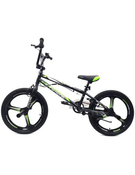 Rower BMX Uniwersalny 20 Wyczynowy Stalowy Pegi Rotor 360 Dzwonek Odblaski