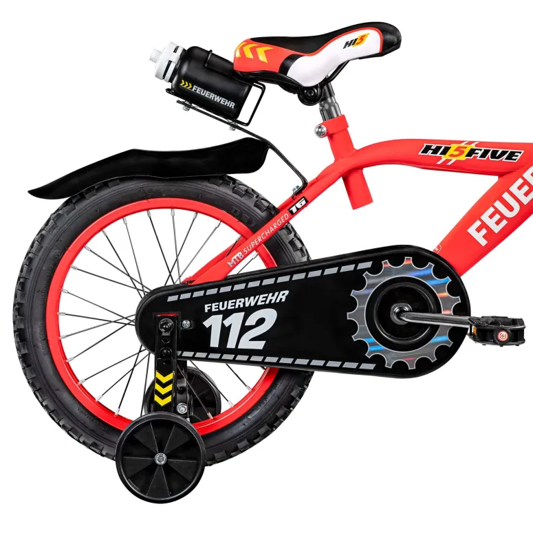 Rowerek Dziecięcy 16 Torpedo Dzwonek Bidon Kółka Boczne Błotniki