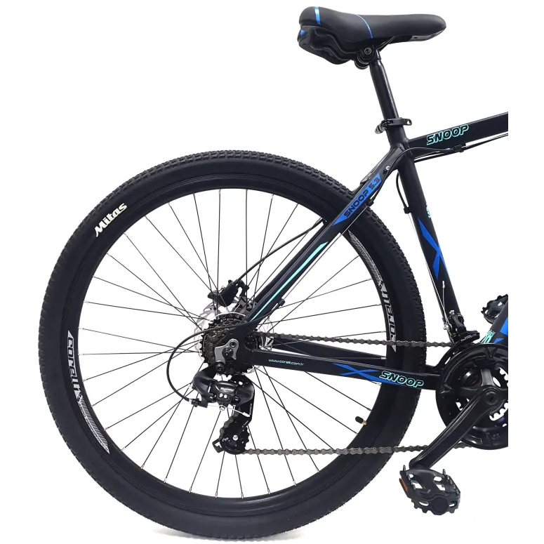 Rower Górski Uniwersalny 29 Hydraulika MTB Cyngle 21 Biegów Dzwonek Góral