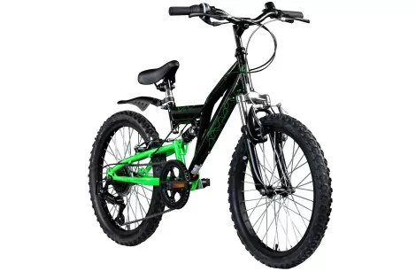 Rower Górski Dziecięcy 20 Chłopięcy 6 Biegów Dzwonek Błotnik Odblaski Stal