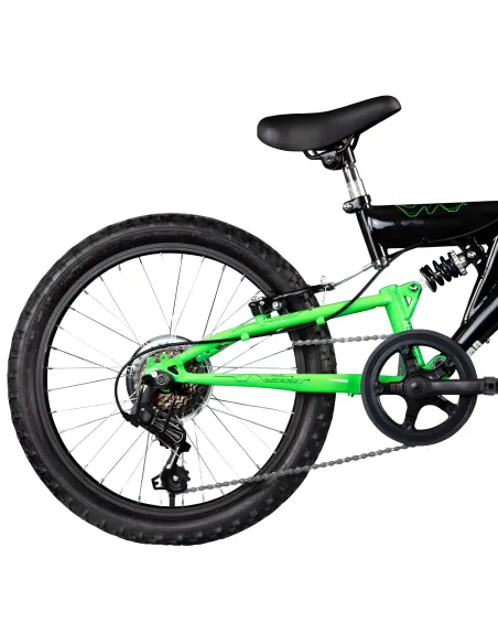 Rower Górski Dziecięcy 20 Chłopięcy Górski 6 bieg Dzwonek Błotnik Odblaski