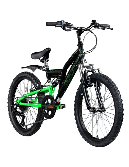 Rower Górski Dziecięcy 20 Chłopięcy Górski 6 bieg Dzwonek Błotnik Odblaski