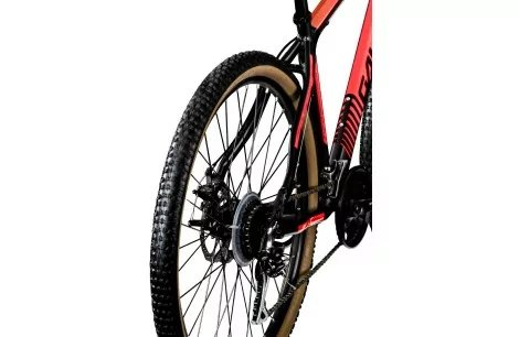 Rower Górski Uniwersalny 29 ALU Tarcze Cyngle 24 biegi Dzwonek Góral Unisex