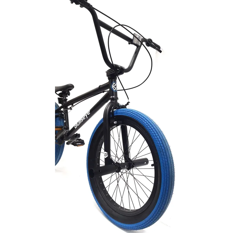 Rower BMX Uniwersalny 20 Młodzieżowy Stal Wyczynowy Pegi Rotor 360 Odblaski