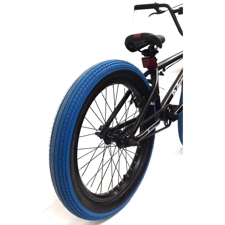 Rower BMX Uniwersalny 20 Młodzieżowy Stal Wyczynowy Pegi Rotor 360 Odblaski