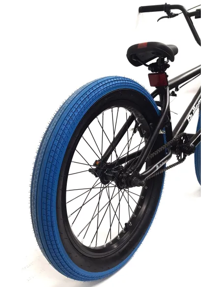 Rower BMX Uniwersalny 20 Młodzieżowy Stal Wyczynowy Pegi Rotor 360 Odblaski