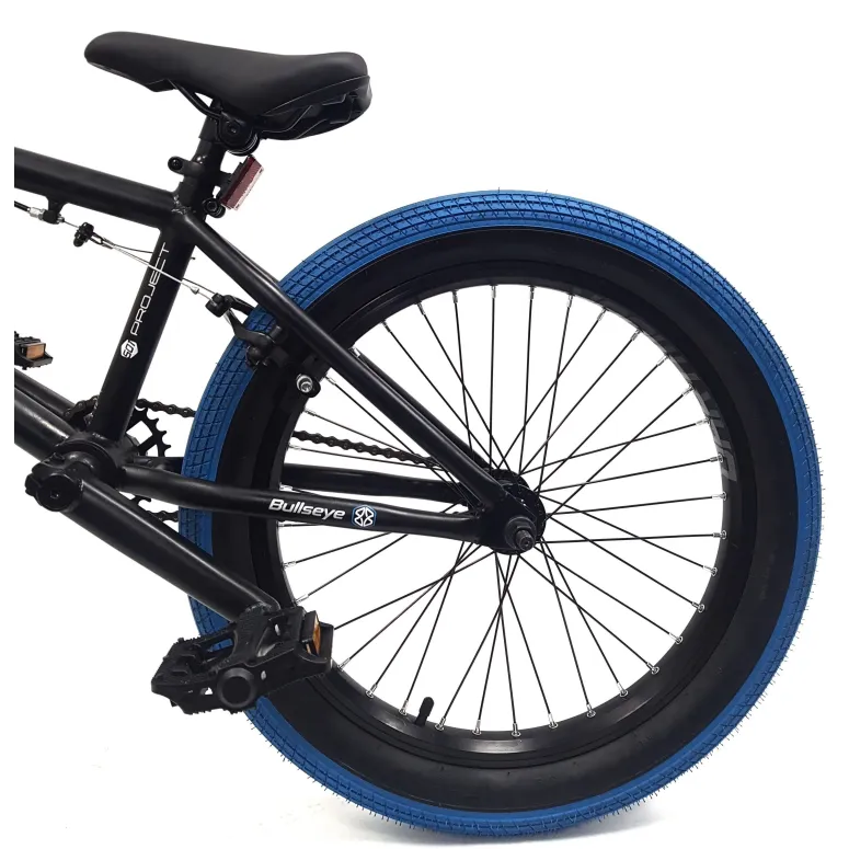 Rower BMX Uniwersalny 20 Młodzieżowy Stal Wyczynowy Pegi Rotor 360 Odblaski