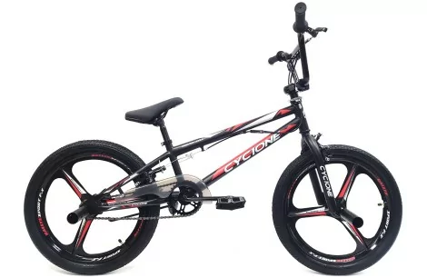 Rower BMX Uniwersalny 20 Stopka Pegi Dzwonek Osłona Wyczynowy Rotor 360