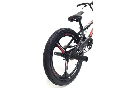 Rower BMX Uniwersalny 20 Stopka Pegi Dzwonek Osłona Wyczynowy Rotor 360