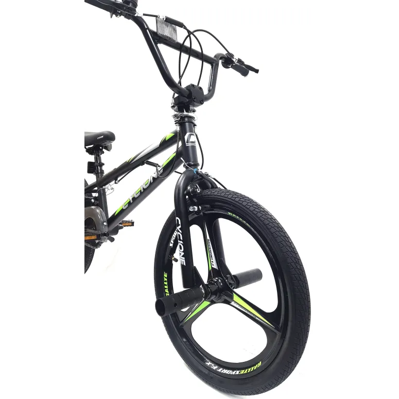 Rower BMX Uniwersalny 20 Wyczynowy Pegi Rotor 360 Dzwonek Odblaski Unisex