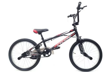 Rower BMX Uniwersalny 20 Wyczynowy Młodzieżowy Unisex Osłona Stopka Stalowy
