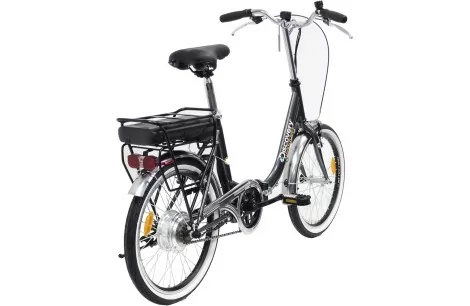 Elektryczny Rower Składany Uniwersalny 20 Dzwonek Bagażnik Światła Składak