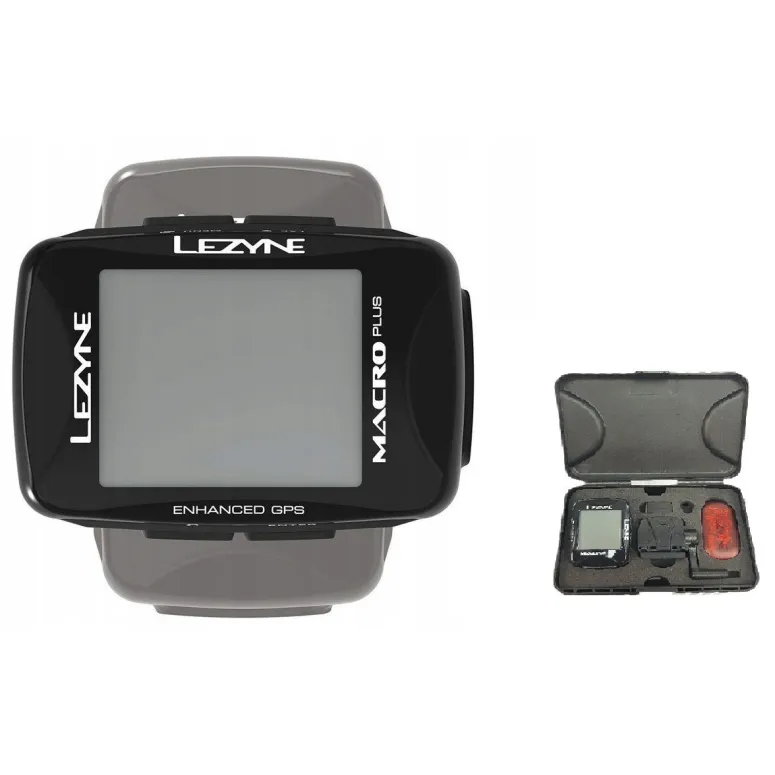 Licznik Rowerowy GPS Lezyne Macro Plus HRSC Loaded Pomiary Prędkości Tętno - 1