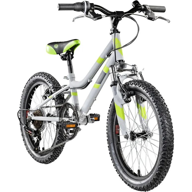 Rower Górski Dziecięcy 18 MTB 7 Biegów Dzwonek Uniwersalny Stopka Stalowy