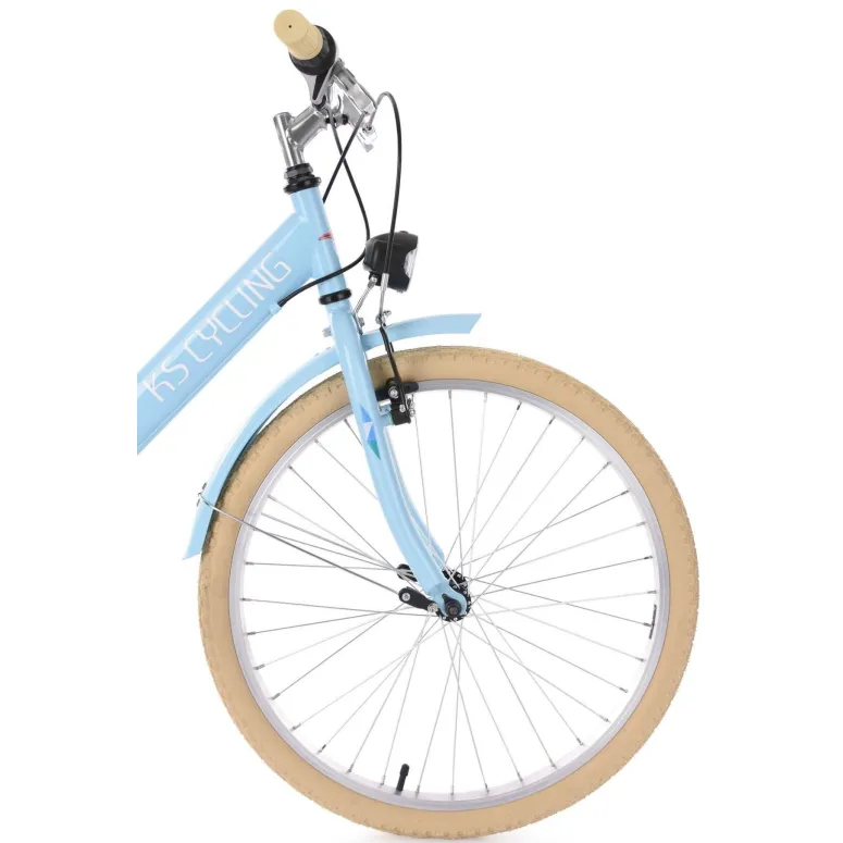 Rower Dziewczęcy Miejski 24 Dziecięcy Bagażnik Światła Błotniki Odblaski