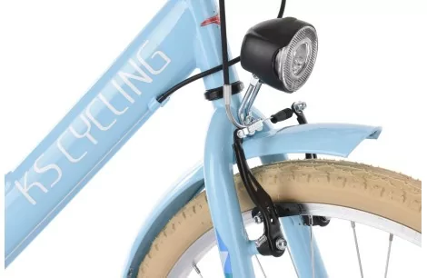 Rower Dziewczęcy Miejski 24 Dziecięcy Bagażnik Światła Błotniki Odblaski