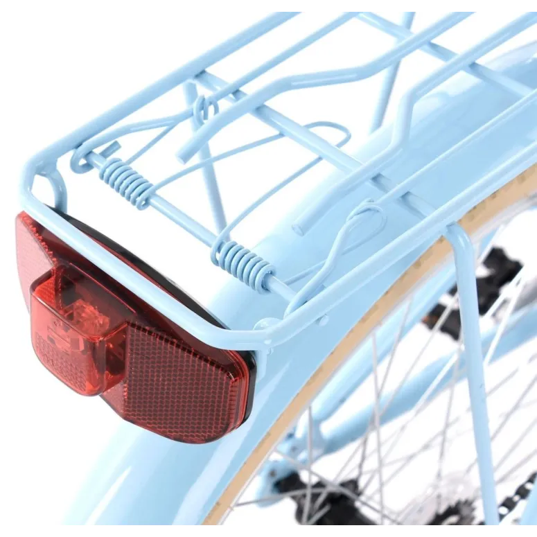 Rower Dziewczęcy Miejski 24 Dziecięcy Bagażnik Światła Błotniki Odblaski
