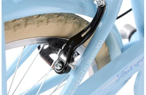 Rower Dziewczęcy Miejski 24 Dziecięcy Bagażnik Światła Błotniki Odblaski