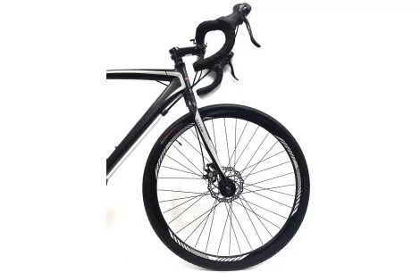 Rower Szosowy Męski Damski 28 Aluminiowy Szutrowy Tarcze Dzwonek Kolarzówka