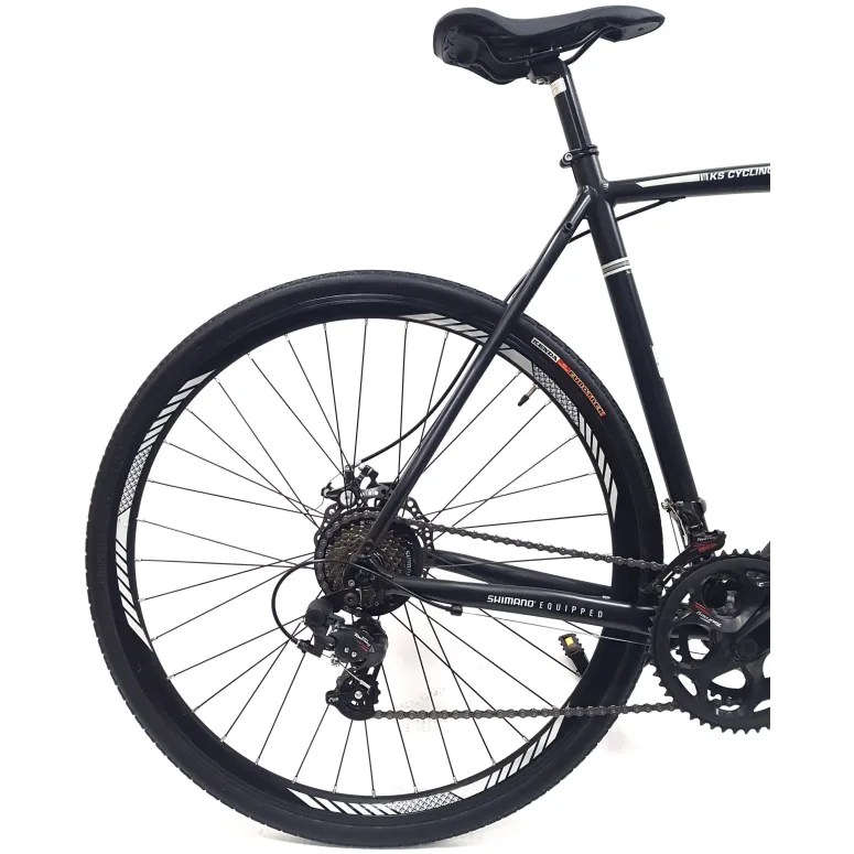 Rower Szosowy Męski Damski 28 Aluminiowy Szutrowy Tarcze Dzwonek Kolarzówka