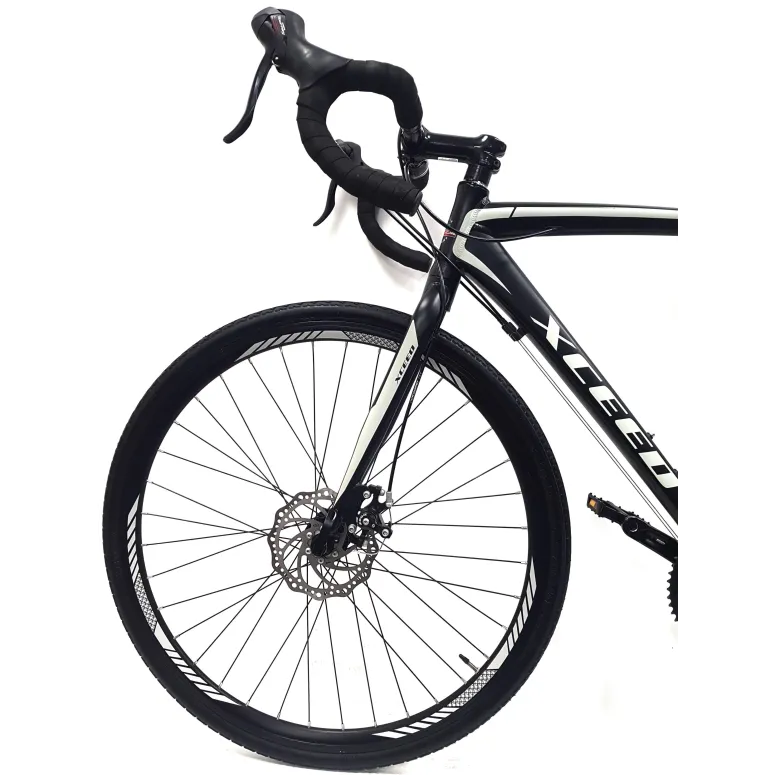 Rower Szosowy Męski Damski 28 Aluminiowy Szutrowy Tarcze Dzwonek Kolarzówka
