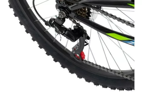 Rower Górski Dziecięcy 24 Młodzieżowy Chłopięcy MTB Dzwonek Full Amory