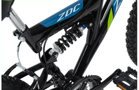 Rower Górski Dziecięcy 24 Młodzieżowy Chłopięcy MTB Dzwonek Full Amory