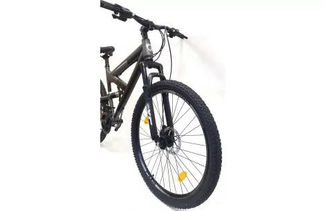 Rower Górski Męski Damski 27,5 MTB Tarcze Dzwonek Stopka Góral Full Amory