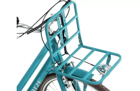 Elektryczny Rower Miejski 28 Damski Wspomaganie Damka 5 Trybów Bagażnik