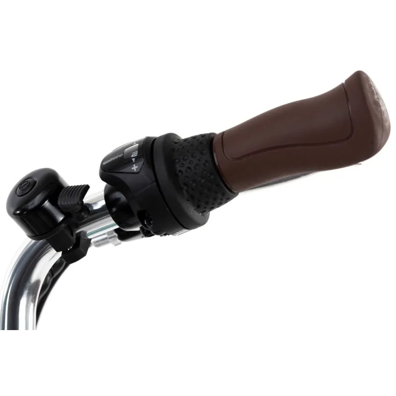 Elektryczny Rower Miejski 28 Damski Wspomaganie Damka 5 Trybów Bagażnik