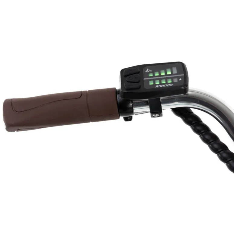 Elektryczny Rower Miejski 28 Damski Wspomaganie Damka 5 Trybów Bagażnik