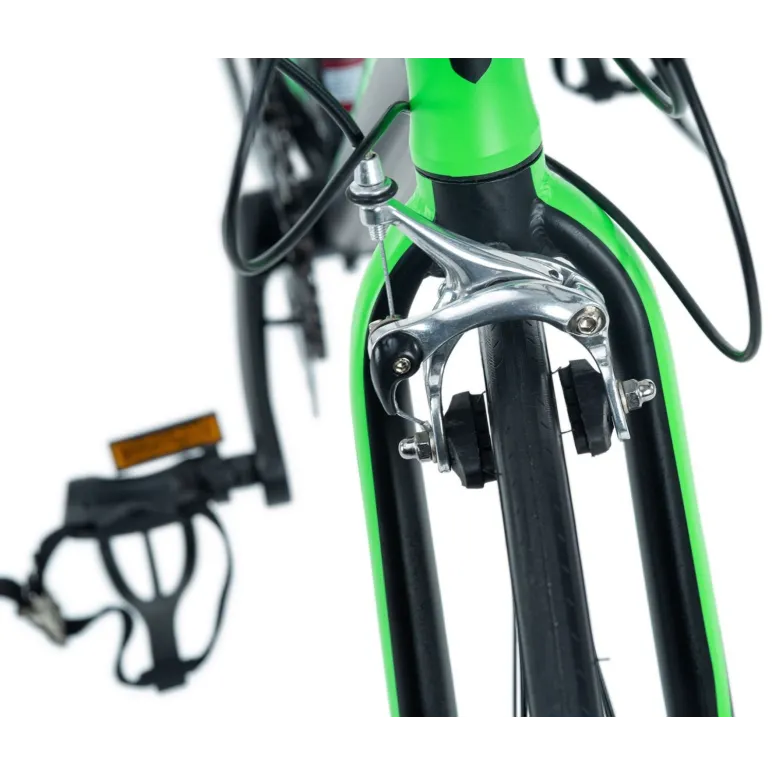 Rower Szosowy Damski Męski Koła 28 Dzwonek Aluminiowy Kolarzówka Wyścigowy