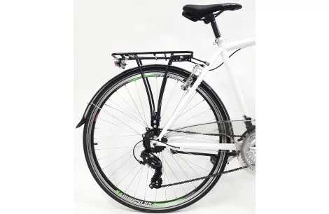 Rower Trekkingowy Męski 28 Bagażnik Dzwonek Stopka Turystyczny Oświetlenie