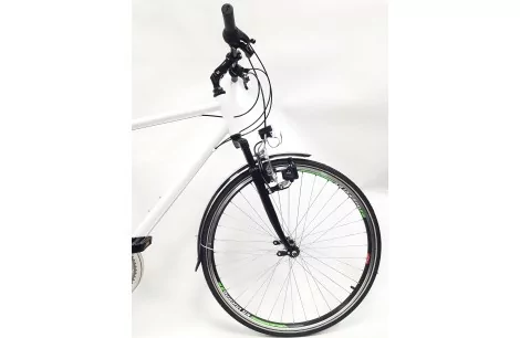 Rower Trekkingowy Męski 28 Bagażnik Dzwonek Stopka Turystyczny Oświetlenie