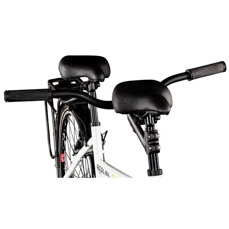 Rower Tandem 28 Miejski Turystyczny Unisex ALU 21 Biegów Cyngle Bagażnik