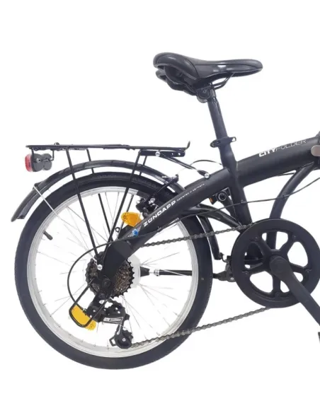 Rower Składany Miejski 20 Bagażnik V-brake Akcesoria Stalowy Damski Męski