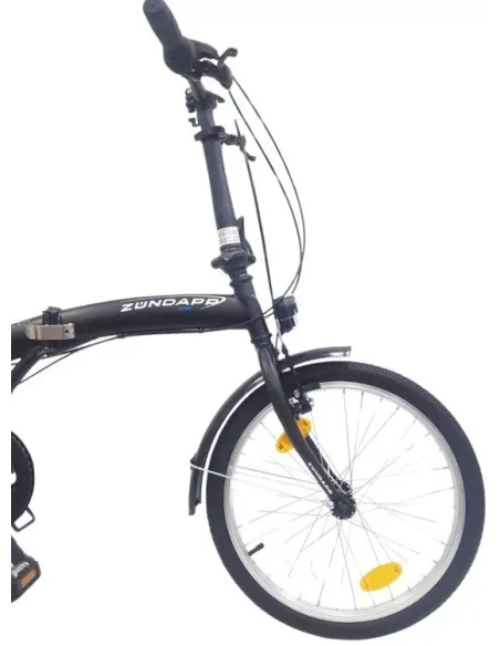 Rower Składany Miejski 20 Bagażnik V-brake Akcesoria Stalowy Damski Męski